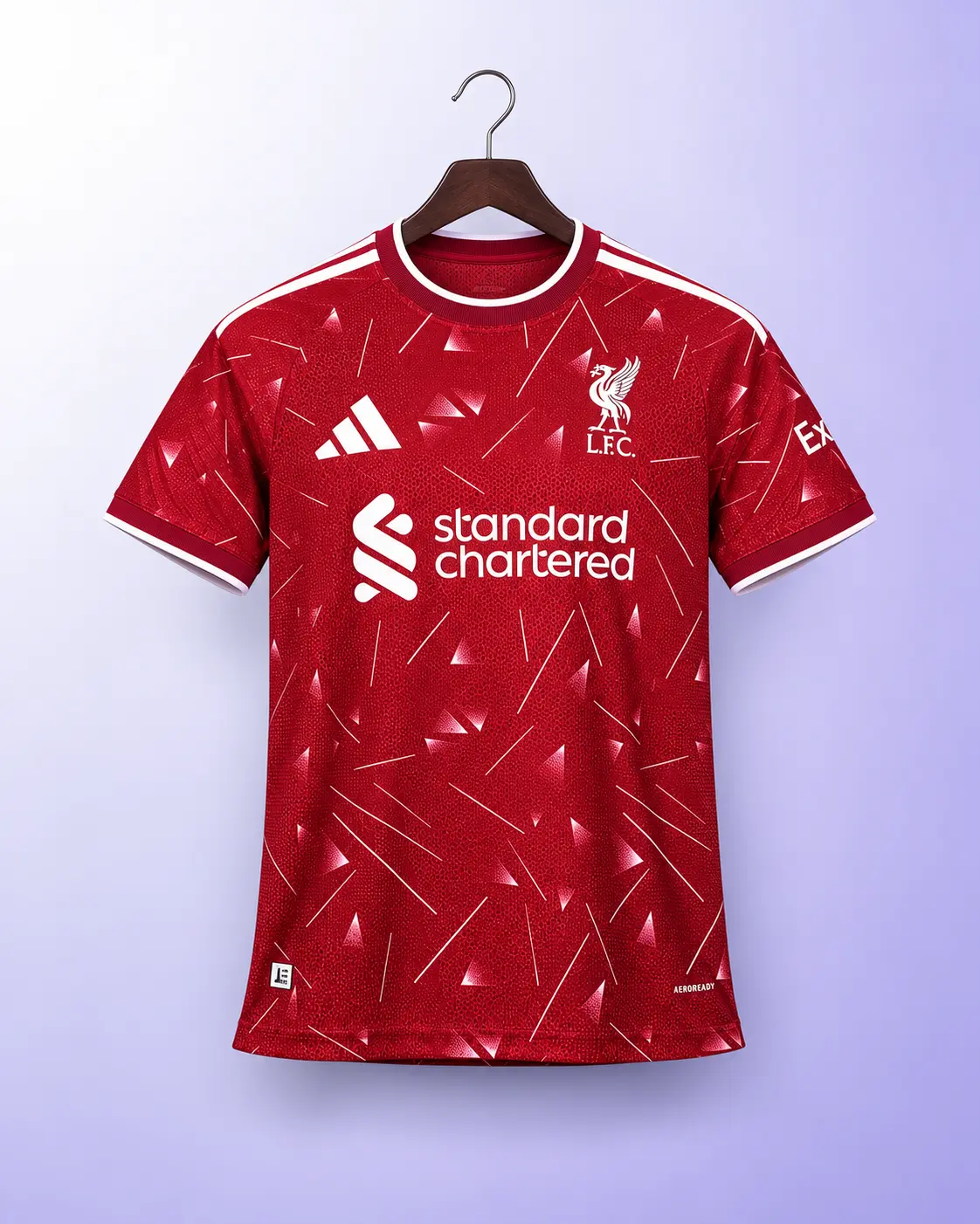 Camiseta Liverpool titular 2025/26 · portada Jugador